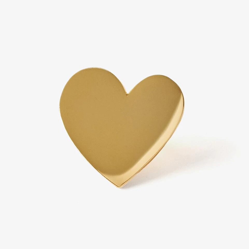 The Good Twin Pin | Heart, Enamel, Made in California