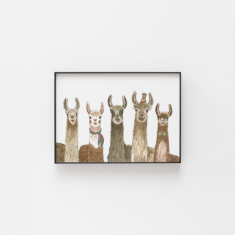 Gotamago - Art Print - Llama