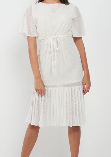 Angel Eye Hazel Dress | Ivory, Designed in the UK
