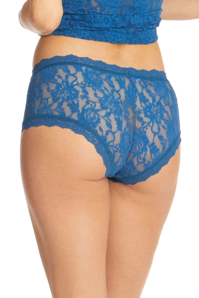 Hanky Panky Boyshort Panty Beguiling Blue | Designed and made in USA