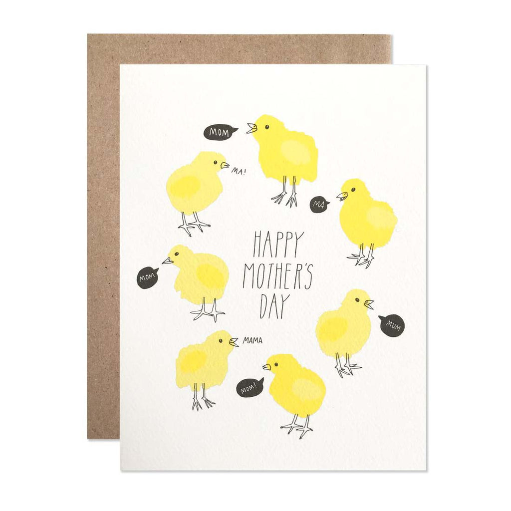 Hartland Brooklyn Mother's Day  Card | Chicks, Made in New York