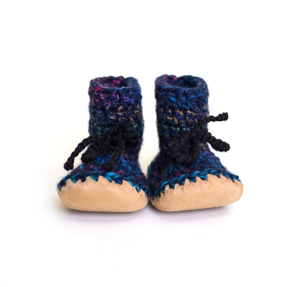 Hey Buddies Baby & Toddler Slippers | Northern Lights, Handmade