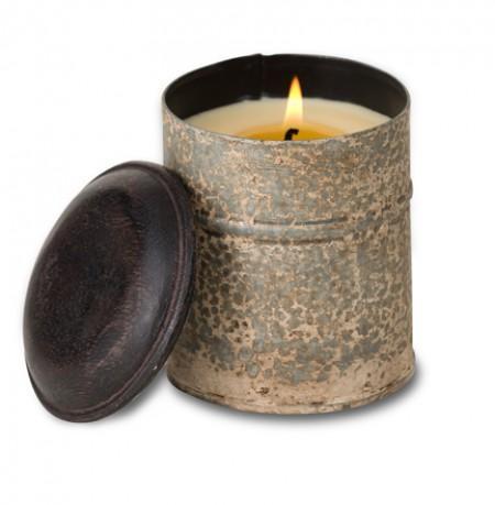 Himalayan soy candle spice tin white twang and pearl