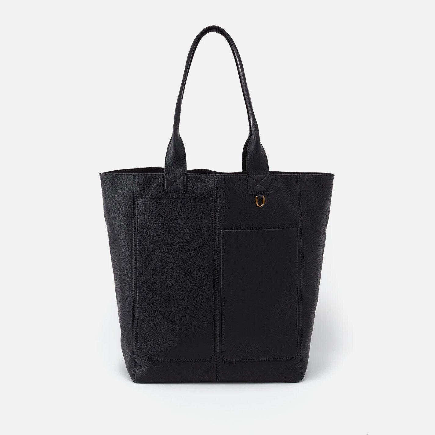 Hobo Bag Antonia Leather Tote Black | Velvet Hide