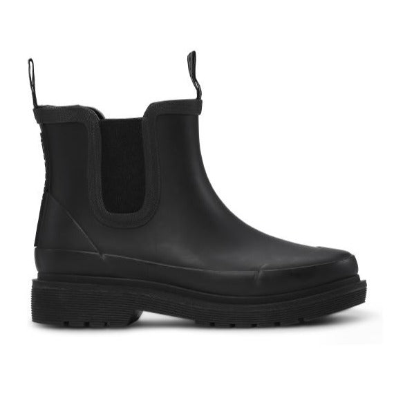 Ilse Jacobsen Chelsea Boots Black | Sustainable Rubber Ankle Boot
