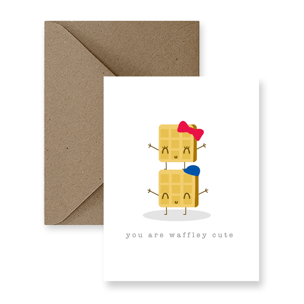 IM Paper - Love Card - Waffle