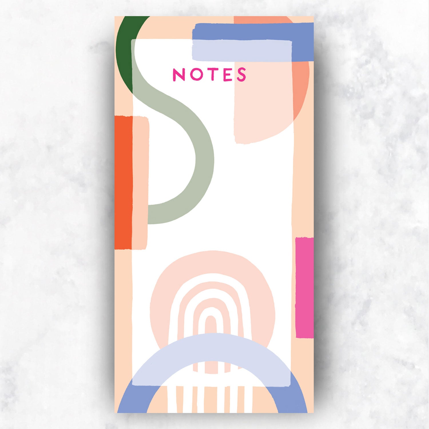 Idlewild Market List | Colour Block, 4.25" x 8.5"