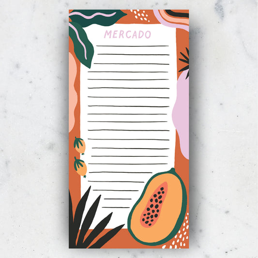 Idlewild Market List | Mercado, 4.25" x 8.5"