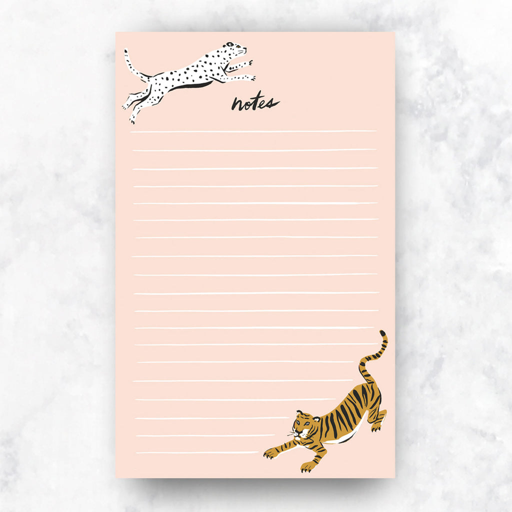 Idlewild Notepad | Wild Cat, 5.5" x 8.5"