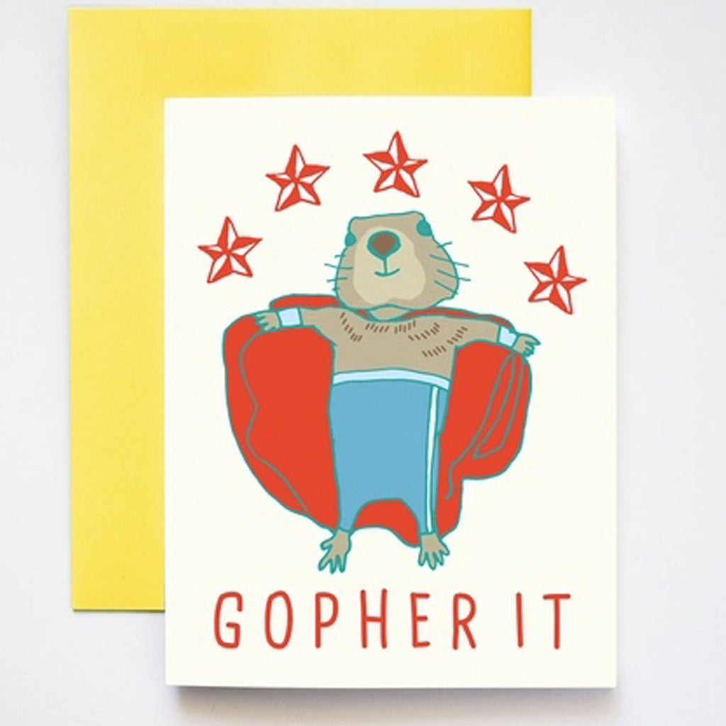 ILOOTPAPERIE Just Because / Friendship Card | Gopher It