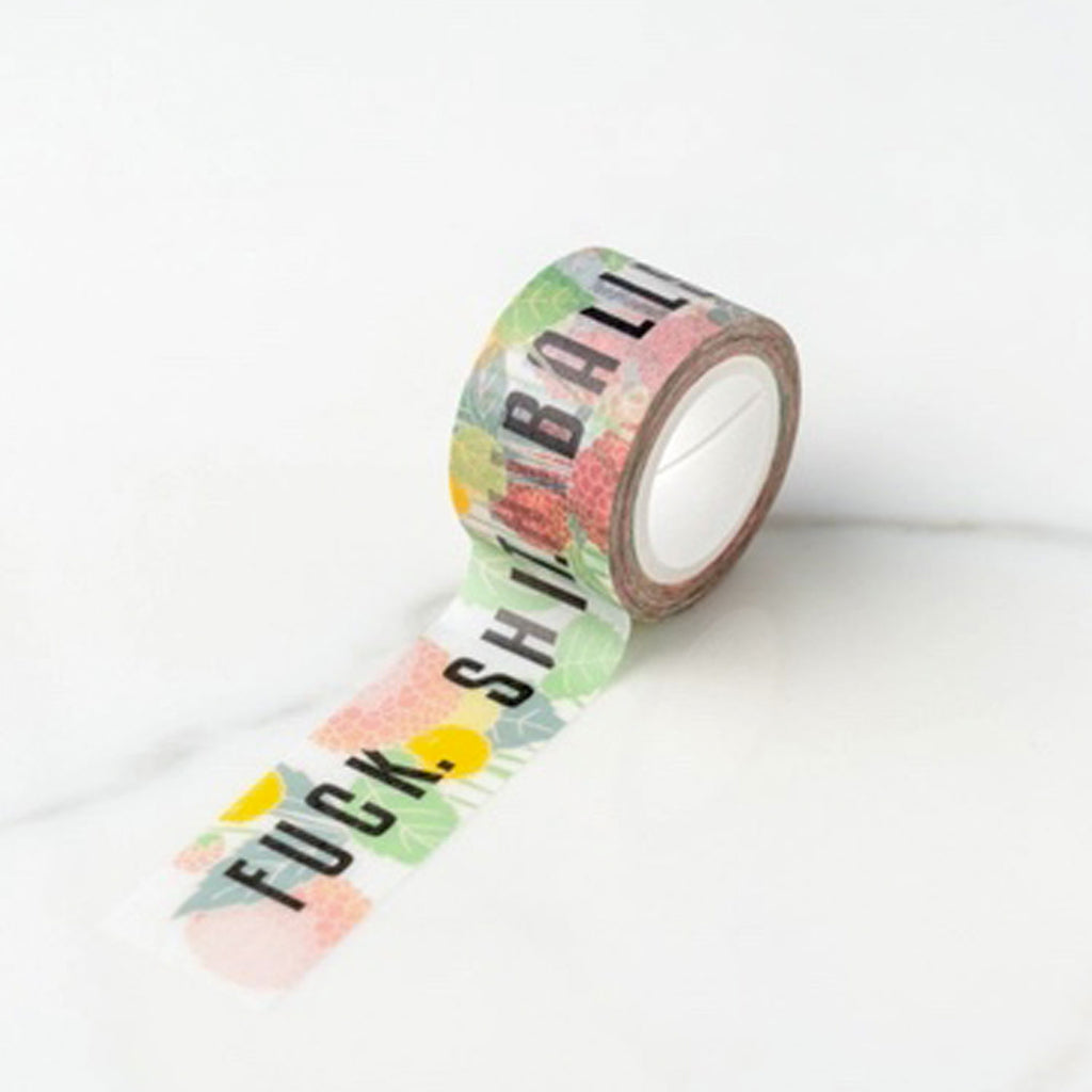 ILOOTPAPERIE Wide Washi Tape | 25mm, Semi Translucent