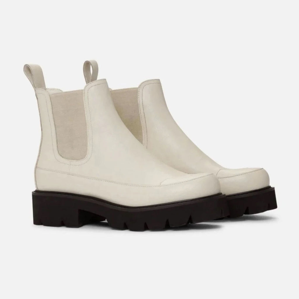 Ilse Jacobsen Miley Boots | Sand, Sustainable Rubber Ankle Boot