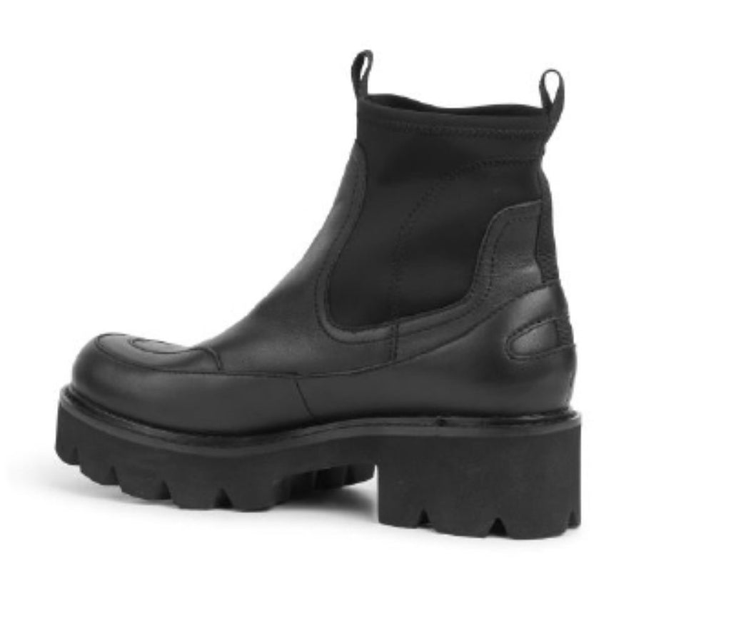 Ilse Jacobsen Miley Boots Black | Sustainable Rubber Ankle Boot