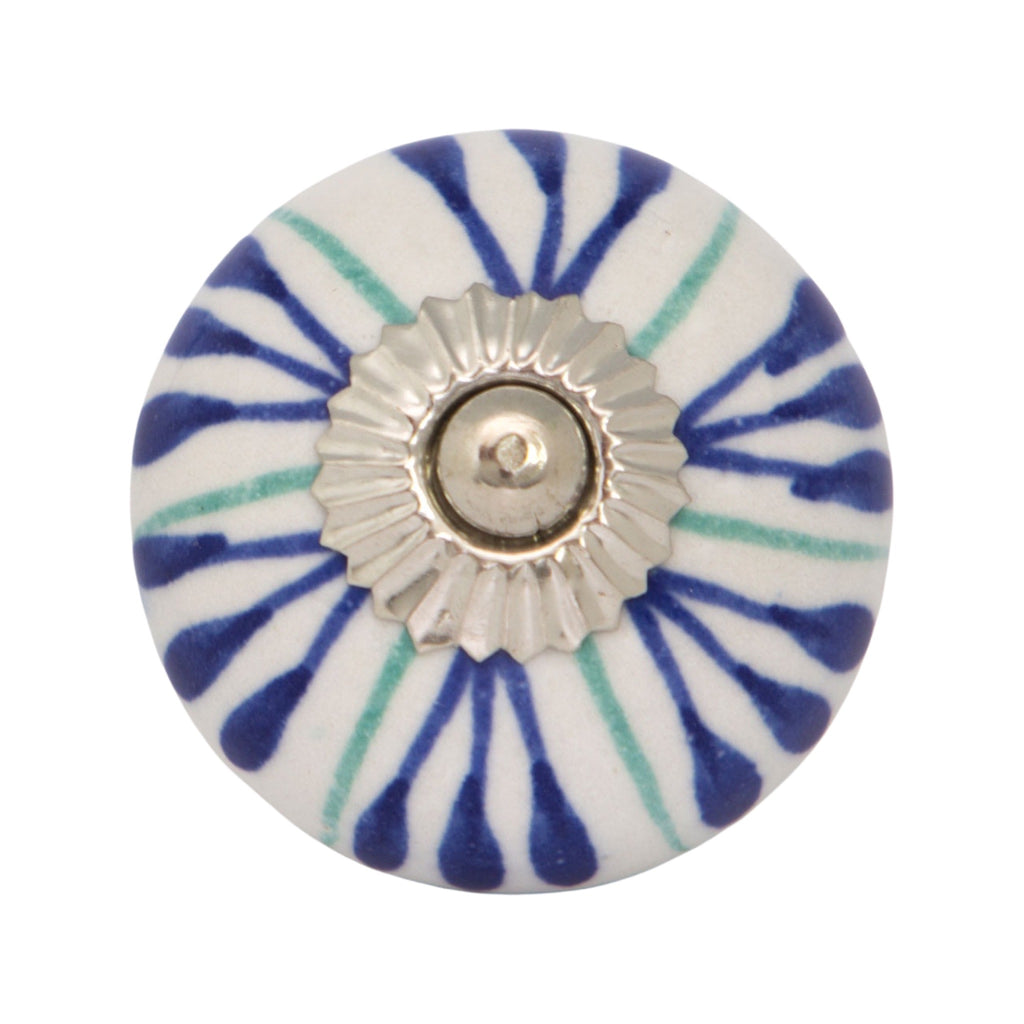 Ceramic Dresser Knob | Bitsy, Made and Hand Painted in India