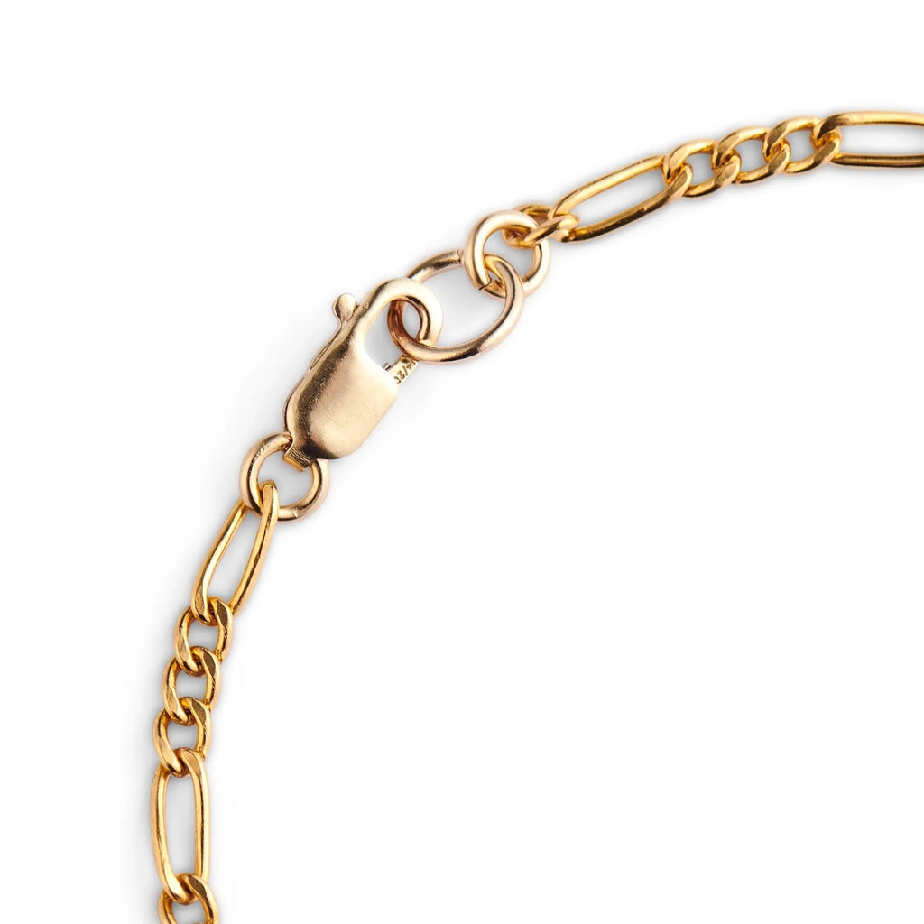 Lisbeth Jewelry Figaro Anklet | Gold Fill, Handmade in Canada