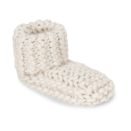 Lemon Loungewear Cabin Cuffed Cutie Bootie | Ivory