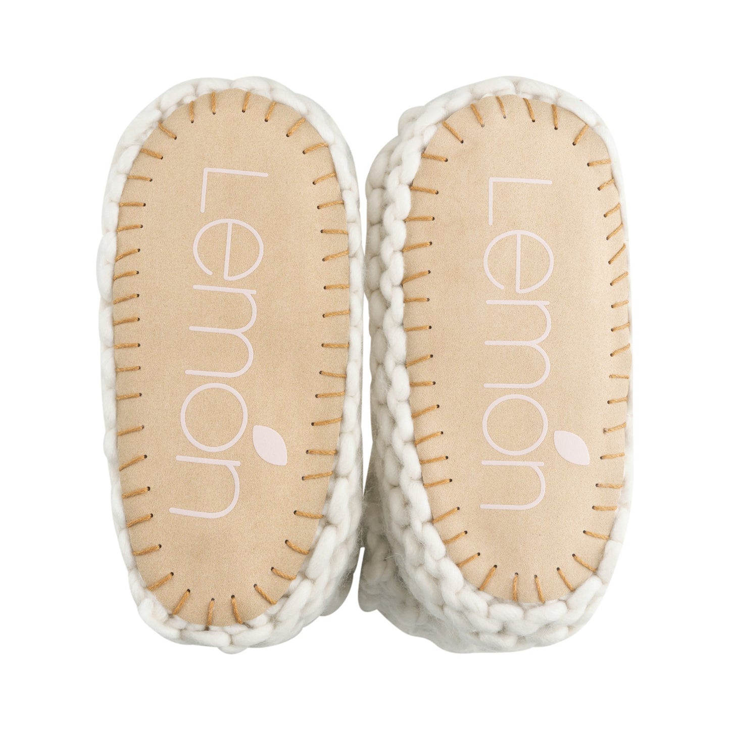 Lemon Loungewear Cabin Cuffed Cutie Bootie | Ivory
