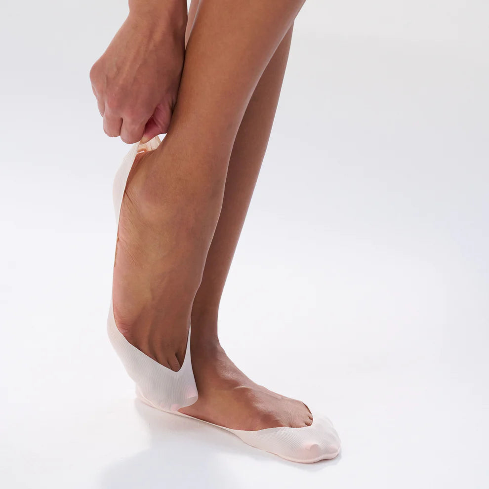 Lemon 5 Pack Laser Cut No Show Socks Peach Twang Pearl