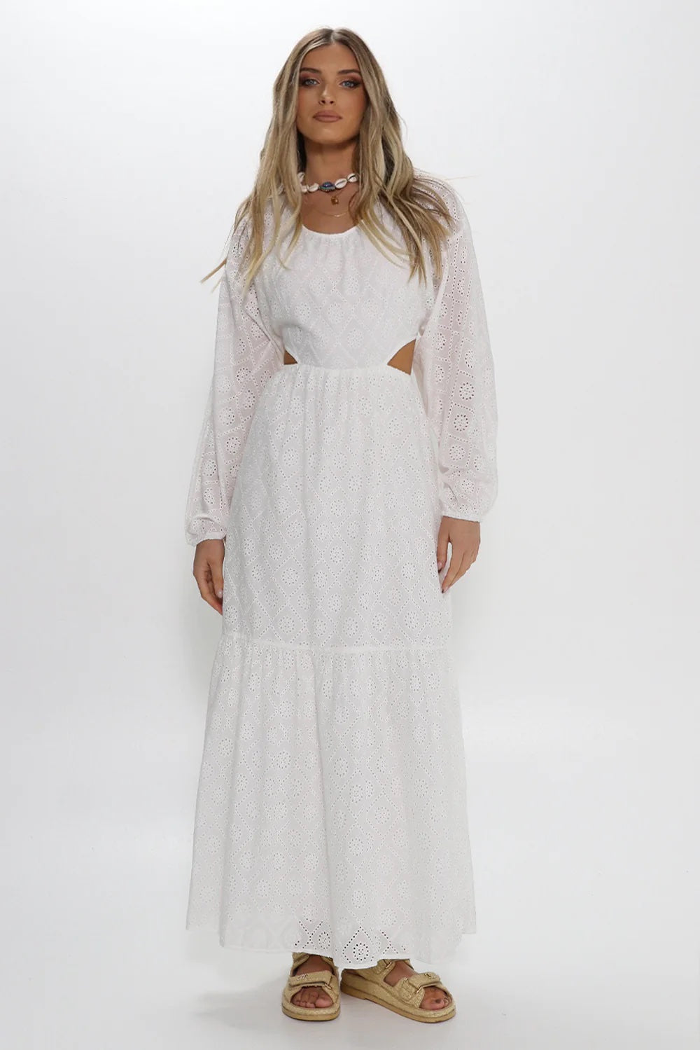 Lost in Lunar - Aadilyn Maxi Dress - White