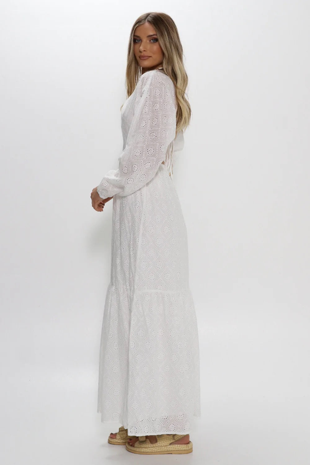 Lost in Lunar - Aadilyn Maxi Dress - White
