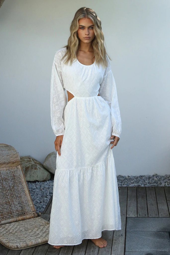 Lost in Lunar - Aadilyn Maxi Dress - White