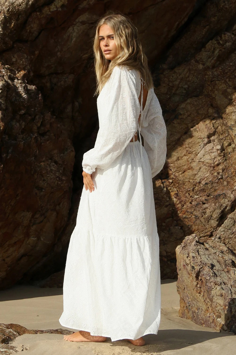 Lost in Lunar - Aadilyn Maxi Dress - White