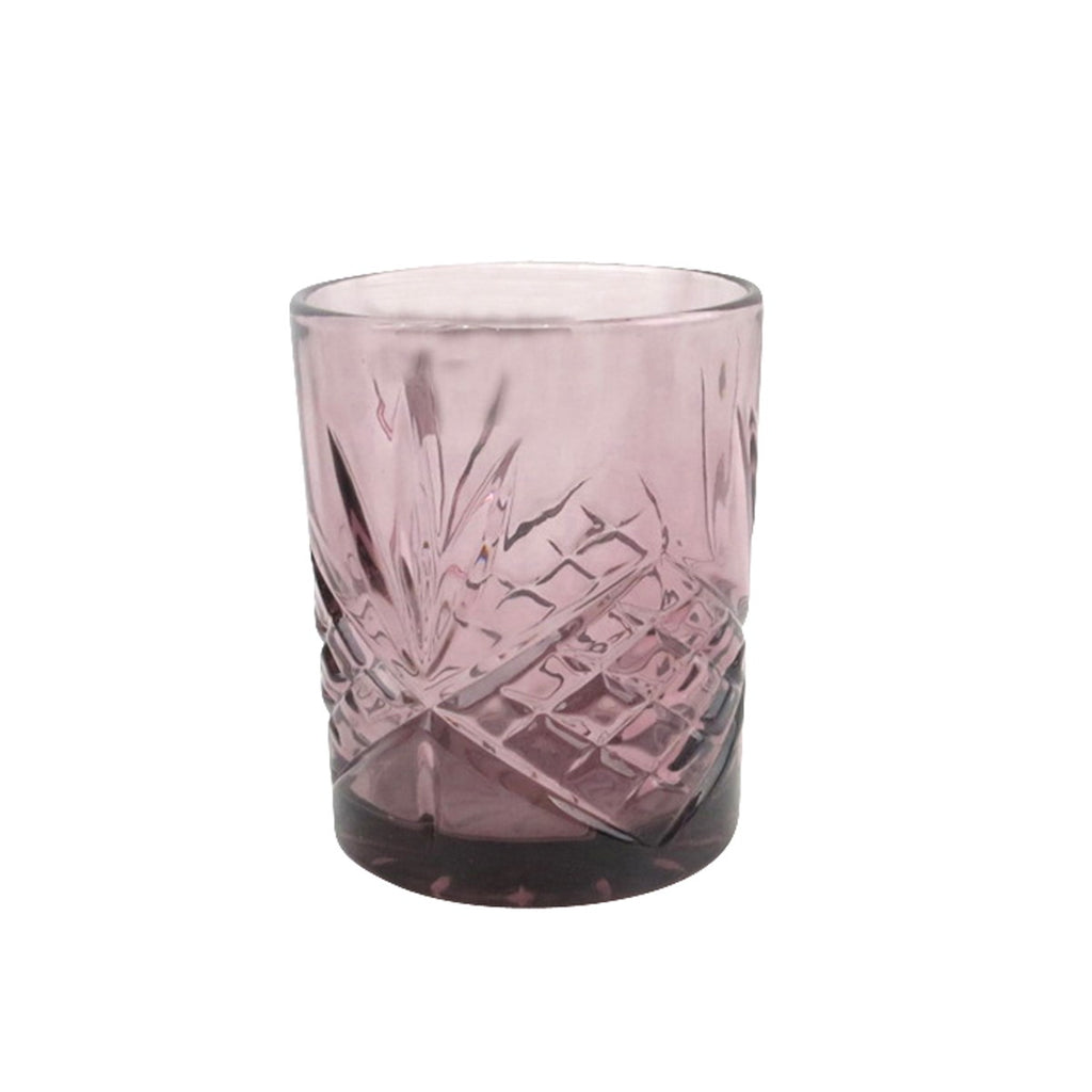 Low Ball Glass | Pink
