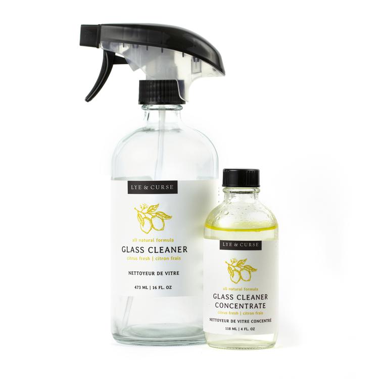 Lye & Curse Glass Cleaner Kit | Non-Toxic, Natural