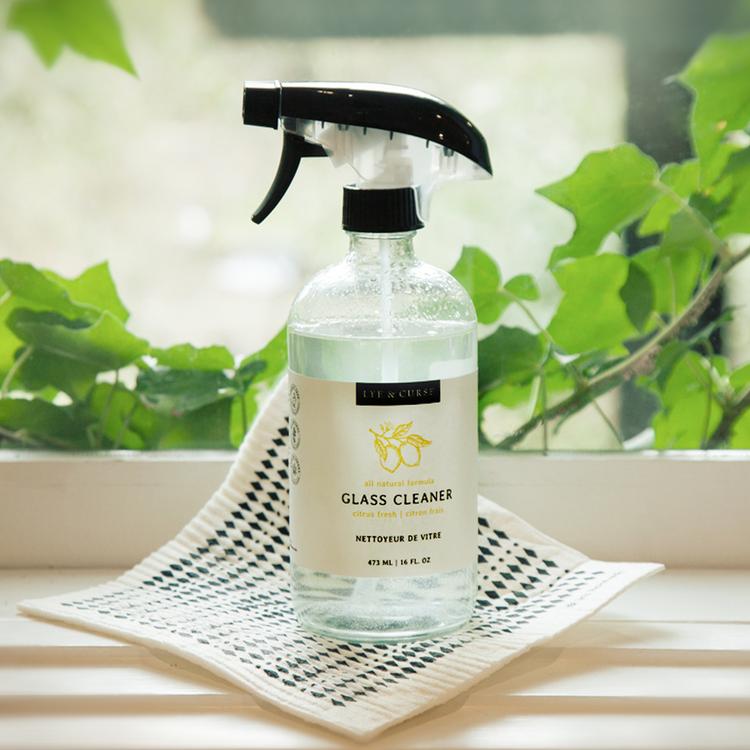 Lye & Curse Glass Cleaner Kit | Non-Toxic, Natural