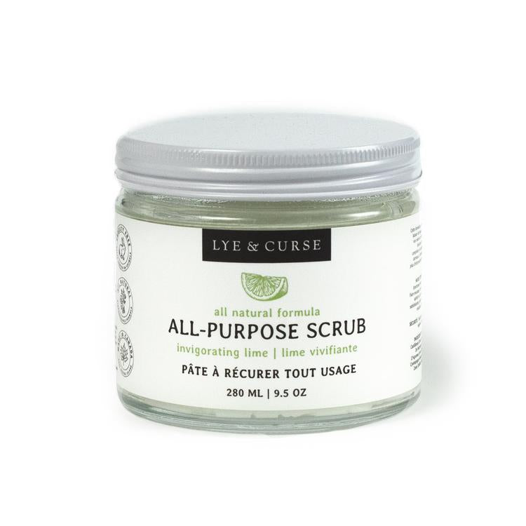 Lye & Curse All Purpose Cleaning Scrub | Non-Toxic, Natural