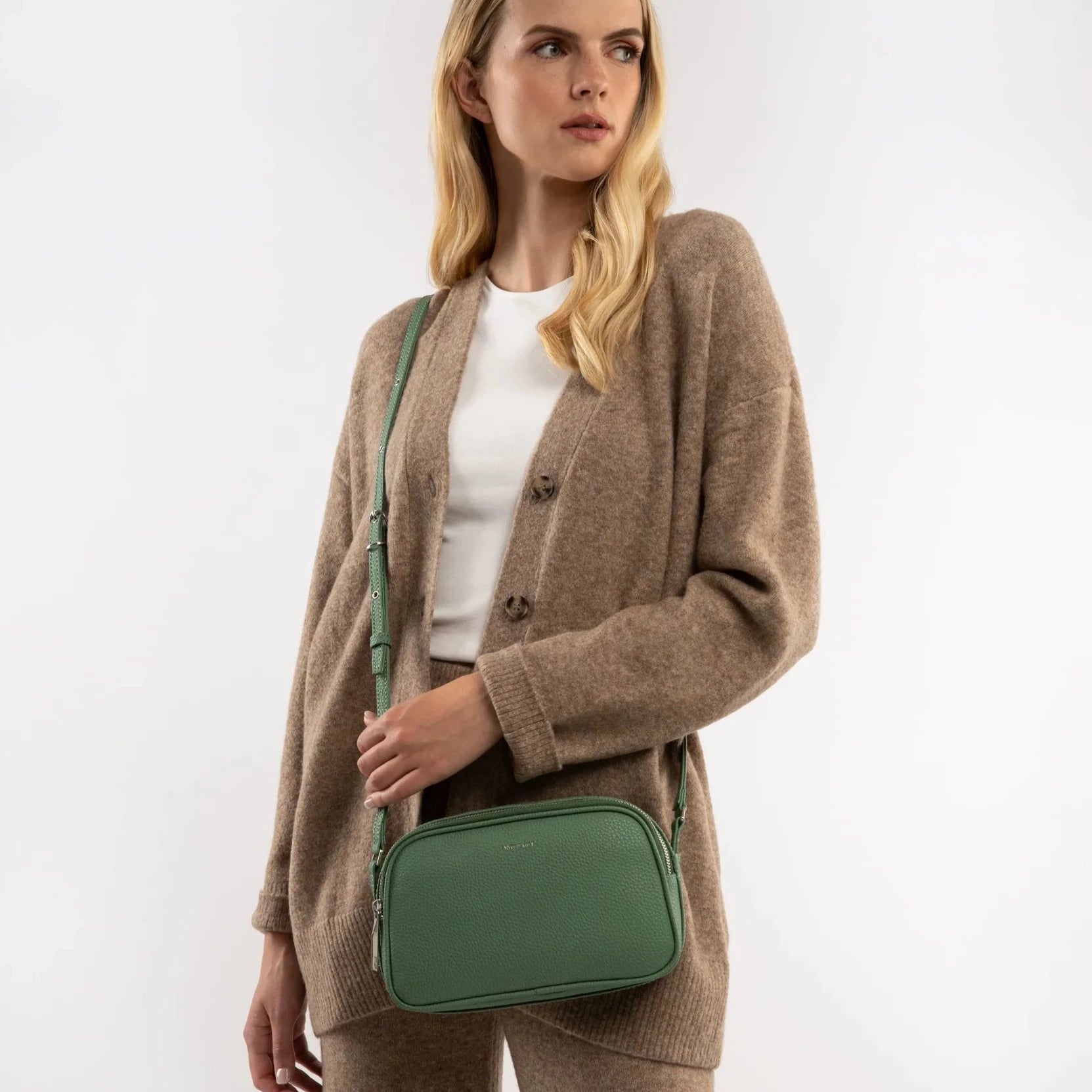 Matt & Nat Pair Purity Crossbody Bag - Passion, Vegan Leather