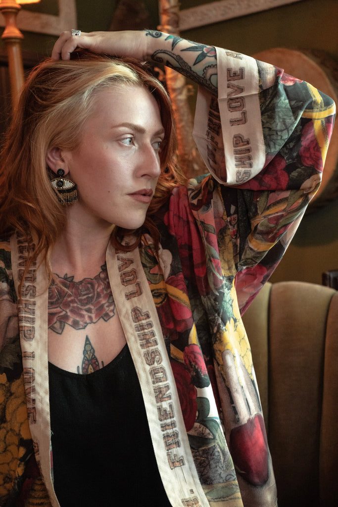 Market of Stars Kimono | Friendship, Love & Truth, Designed in Canada