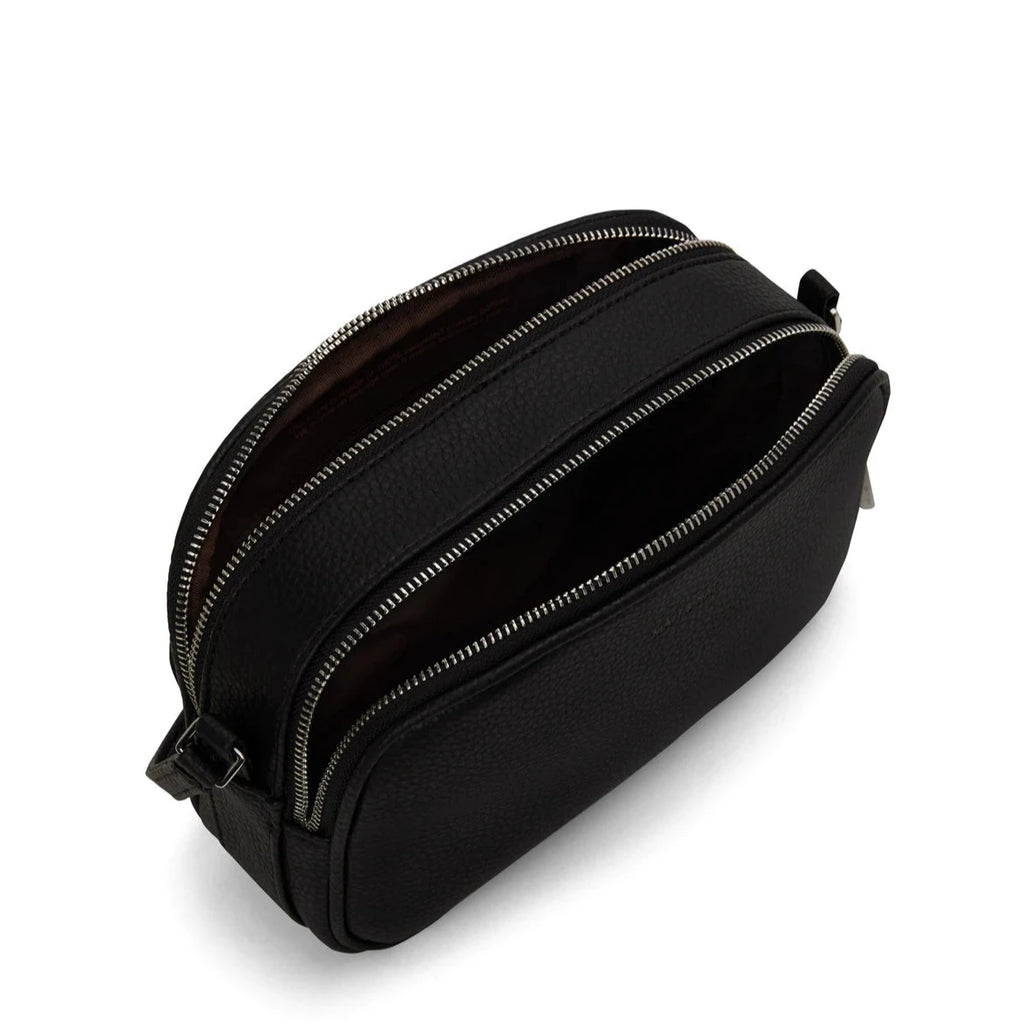 Matt & Nat Pair Purity Crossbody Bag - Black, Vegan Leather