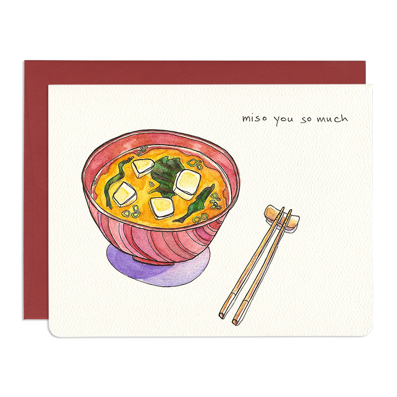 Gotamago friendship card miso card