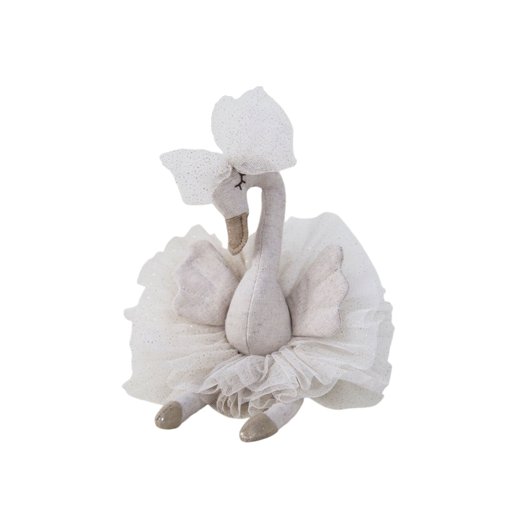 Miss Rose Sister Violet Small Tutu Swan | Handmade Stuffy