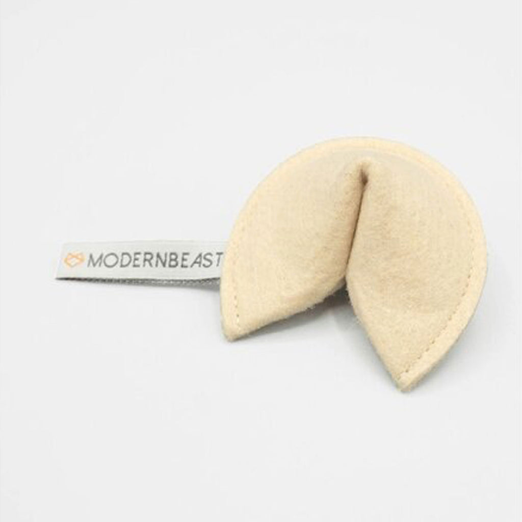 Modern Beast Kitty Fortune Cookie | 100% Wool, Organic Catnip