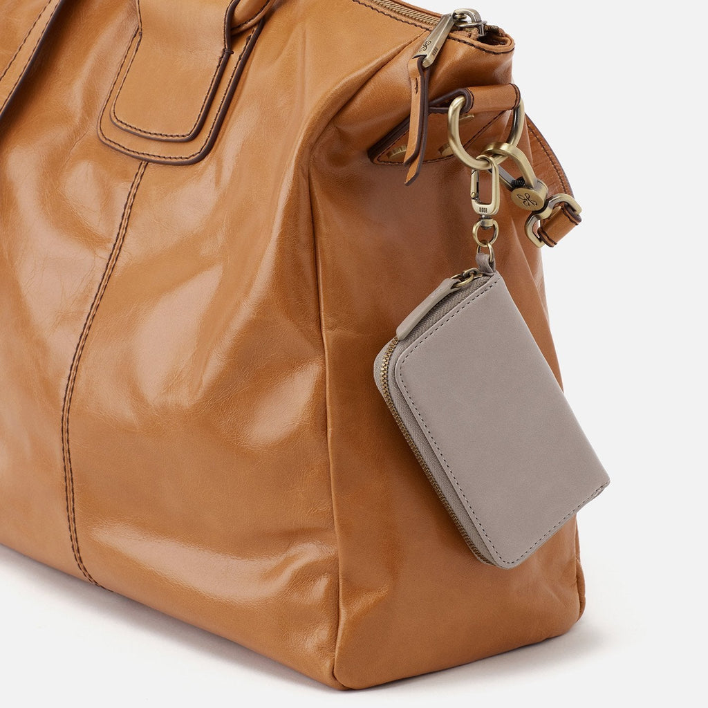 Hobo Bags Move Wallet Aqua | Vintage Leather Zip Wallet