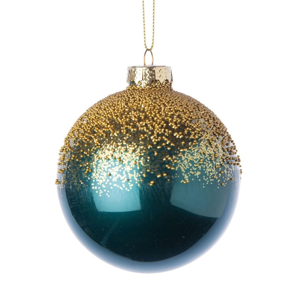 Glitter Glass Ball Ornaments | Muli Colour