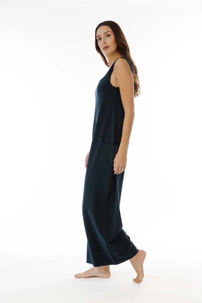 Paper Label Chloe Jumpsuit - Midnight Blue, Designed in Canada