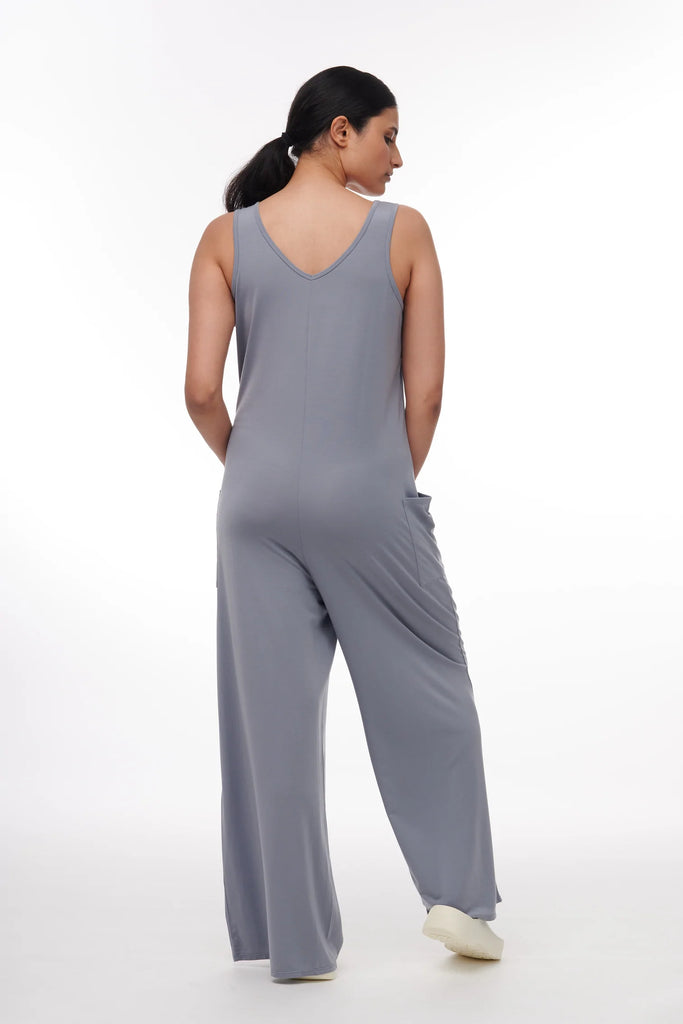 Paper Label Hannah Slouchy Jumpsuit Deep Cove | Designed in Canada