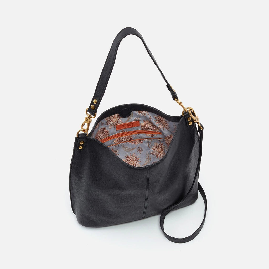 Handbags - Hobo Pier Bag Black Velvet Hide