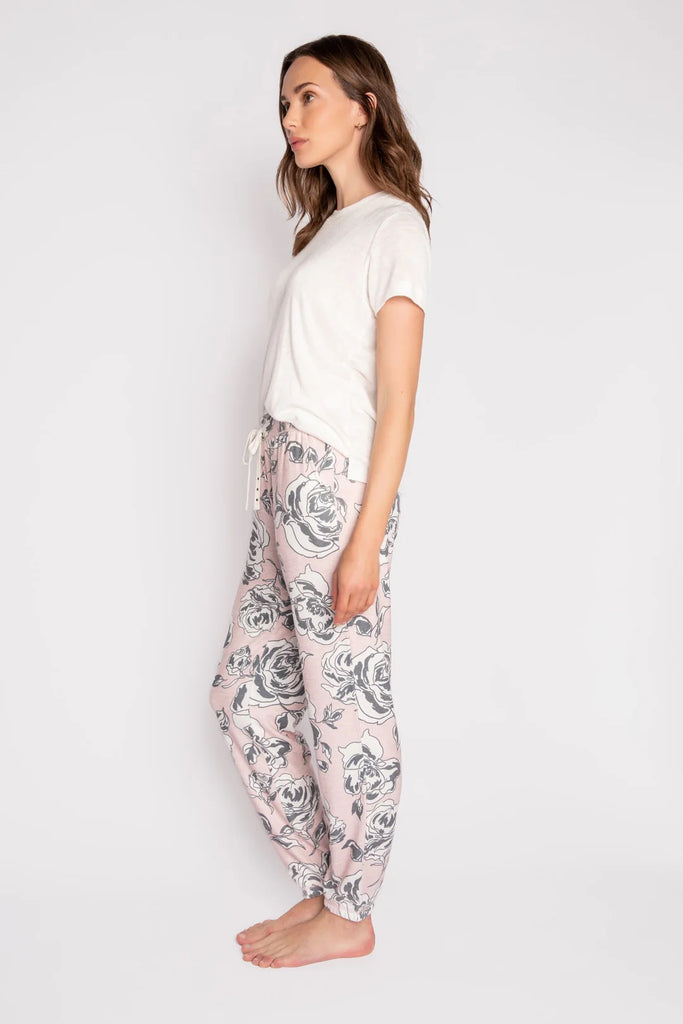 PJ Salvage Cinema Banded Pant | Floral, Designed in the USA