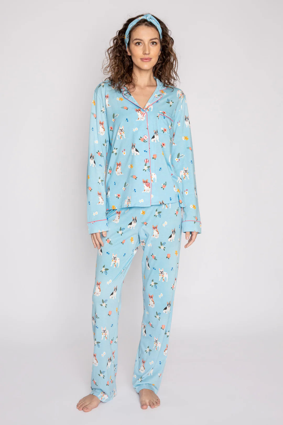 Pj salvage deals dog print pajamas