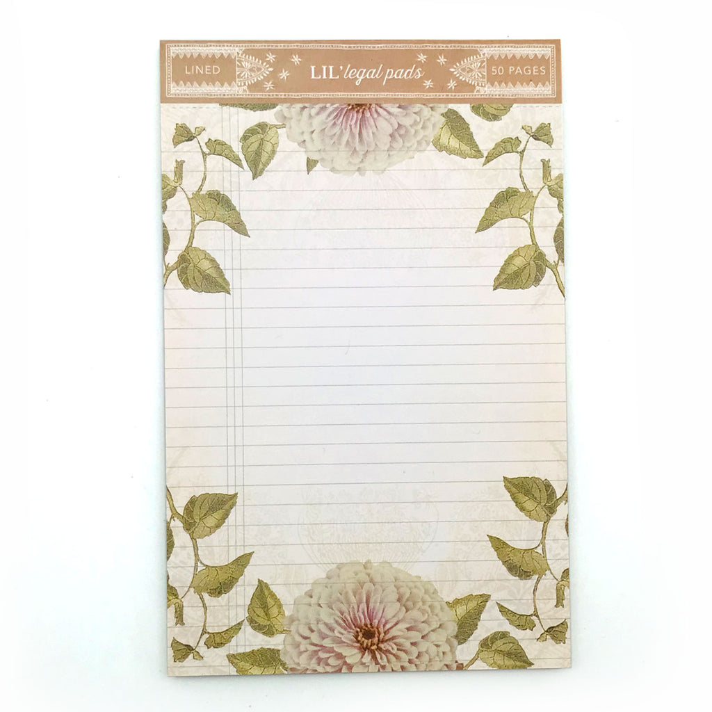 Papaya Lovely Lil' Legal Notepad | 50 pages, Ruled