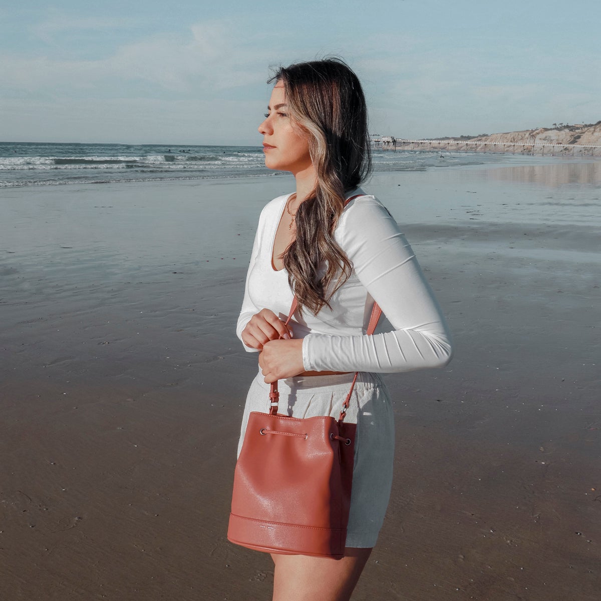 Pixie Mood - Amber Bucket Bag - Black