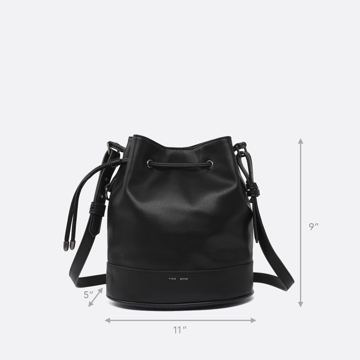 Pixie Mood - Amber Bucket Bag - Black