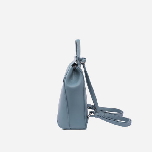 Pixie Mood Kim Mini Backpack | Mineral Blue, Vegan Leather