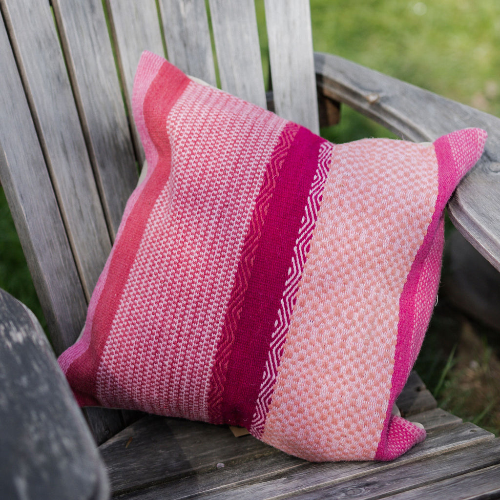 Pokoloko Handwoven Santa Rosa Pillow | Taffy, Fair Trade