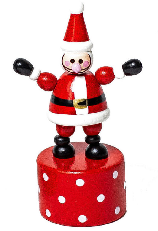 Jack Rabbit - Push Puppet - Santa & Reindeer