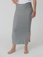 Qube Maxi Skirt Twang and Pearl | Grey